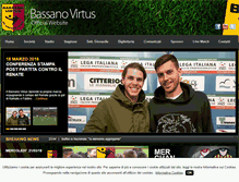 Tablet Screenshot of bassanovirtus.com